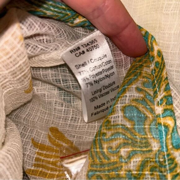 New, RARA AVIS by Iris Apfel Long Sleeve Tunic Top - Picture 7 of 7